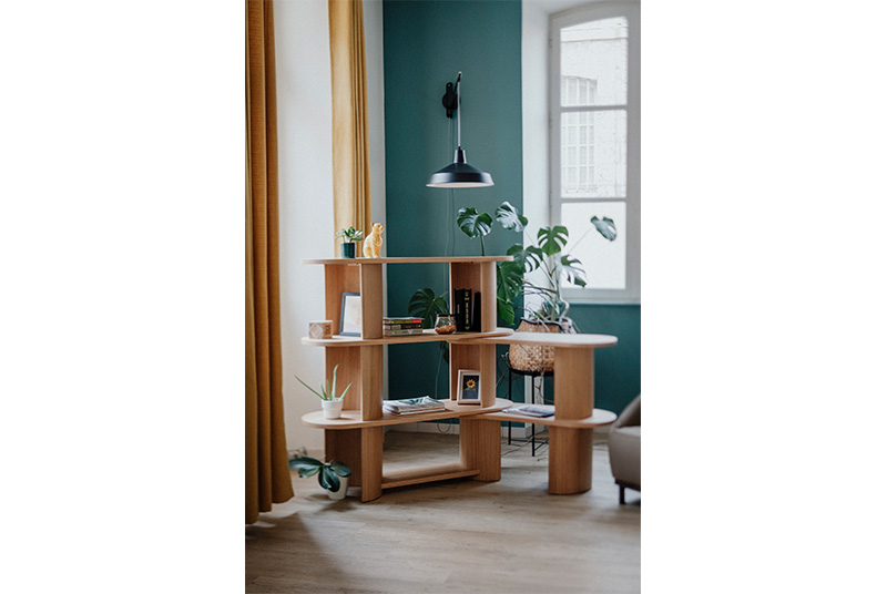 CHARLOTTE BOOKCASE ROTABLE