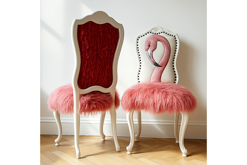 Funky Flamingo Chairs