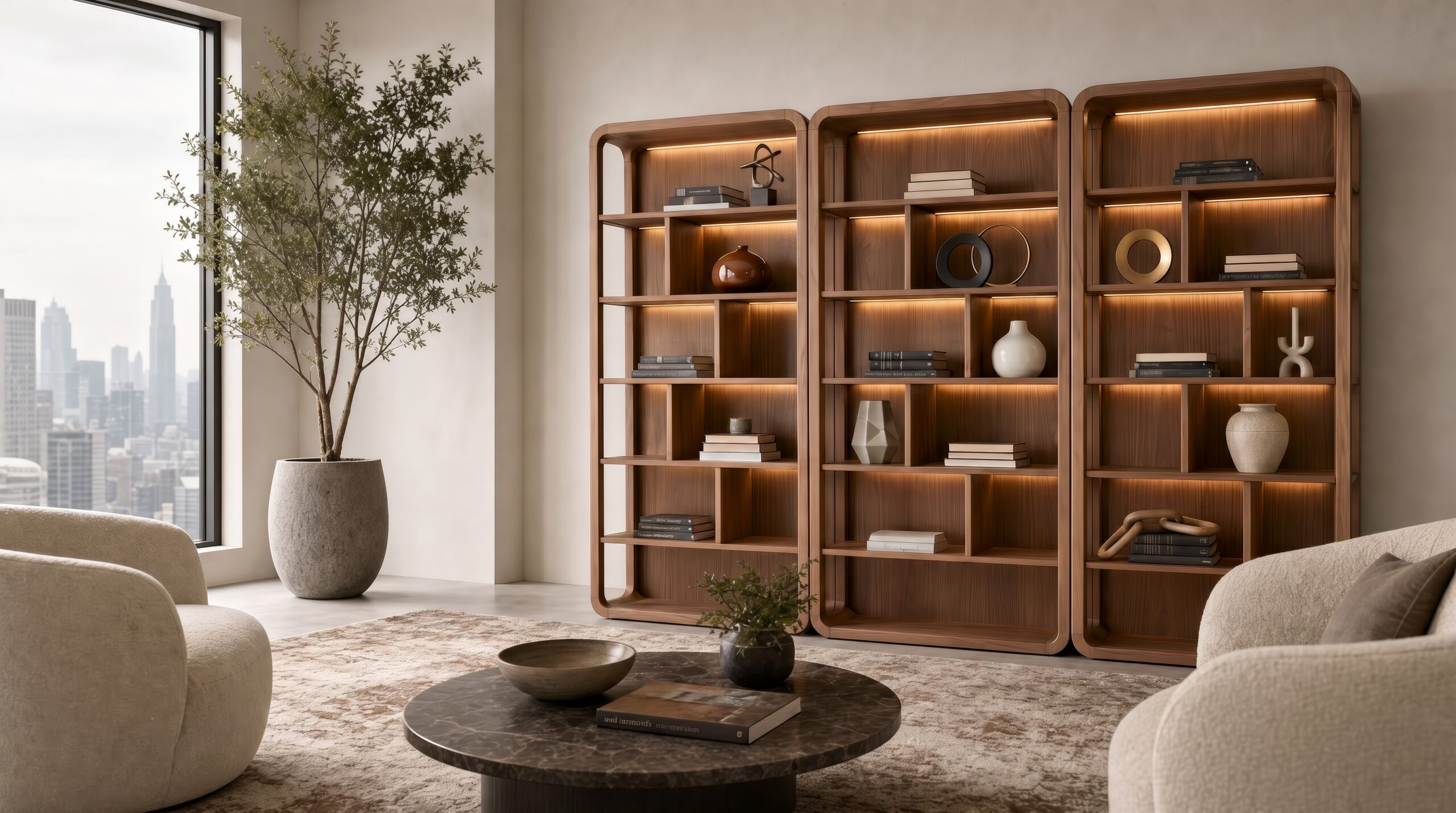 IMBE4094_Bentley Trio Bookcases_RSH